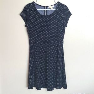 MICHAEL Michael Kors Black & White Polka-dot Dress